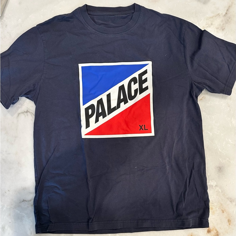 PALACE My Size Navy Tshirt XL